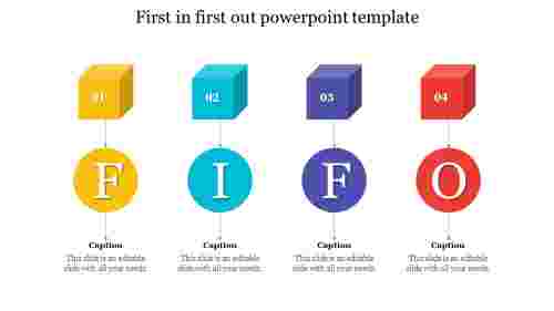 First in First Out PowerPoint Template
